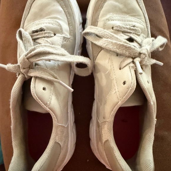 Blowfish Tan Sneakers with Chunky Sole and Suede Finish - Picture 3 of 5